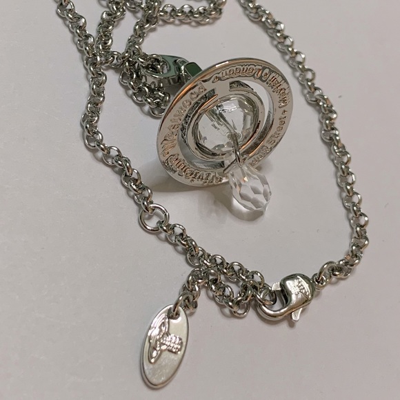 Sold out silver crystal pendant necklace - Picture 5 of 8